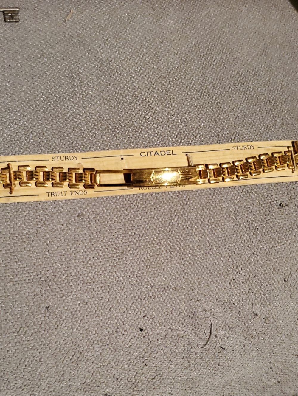 Gold-Tone Men’s Bracelet - Gold